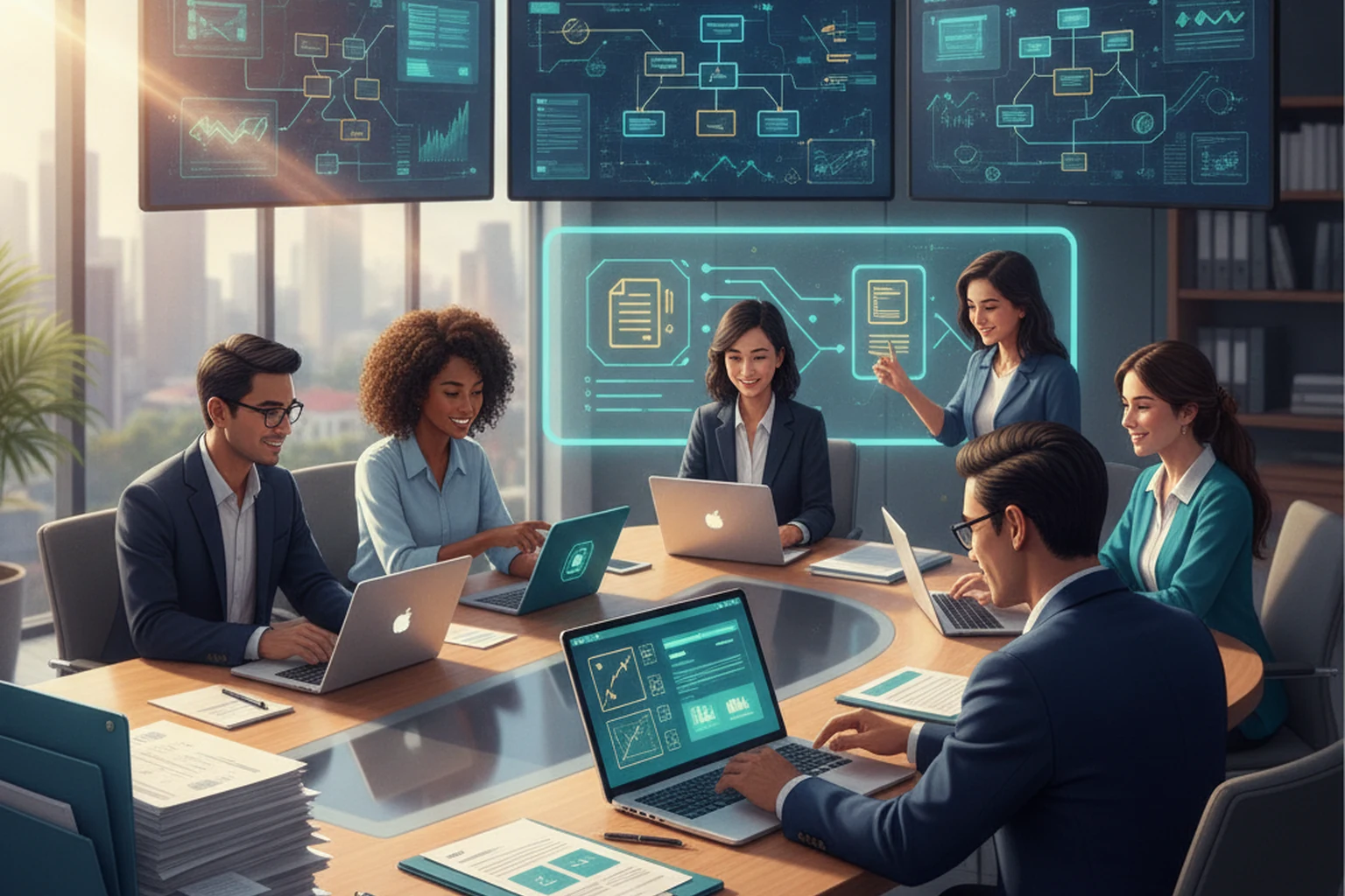 Website Design Operations: Change Control Record editorial illustration