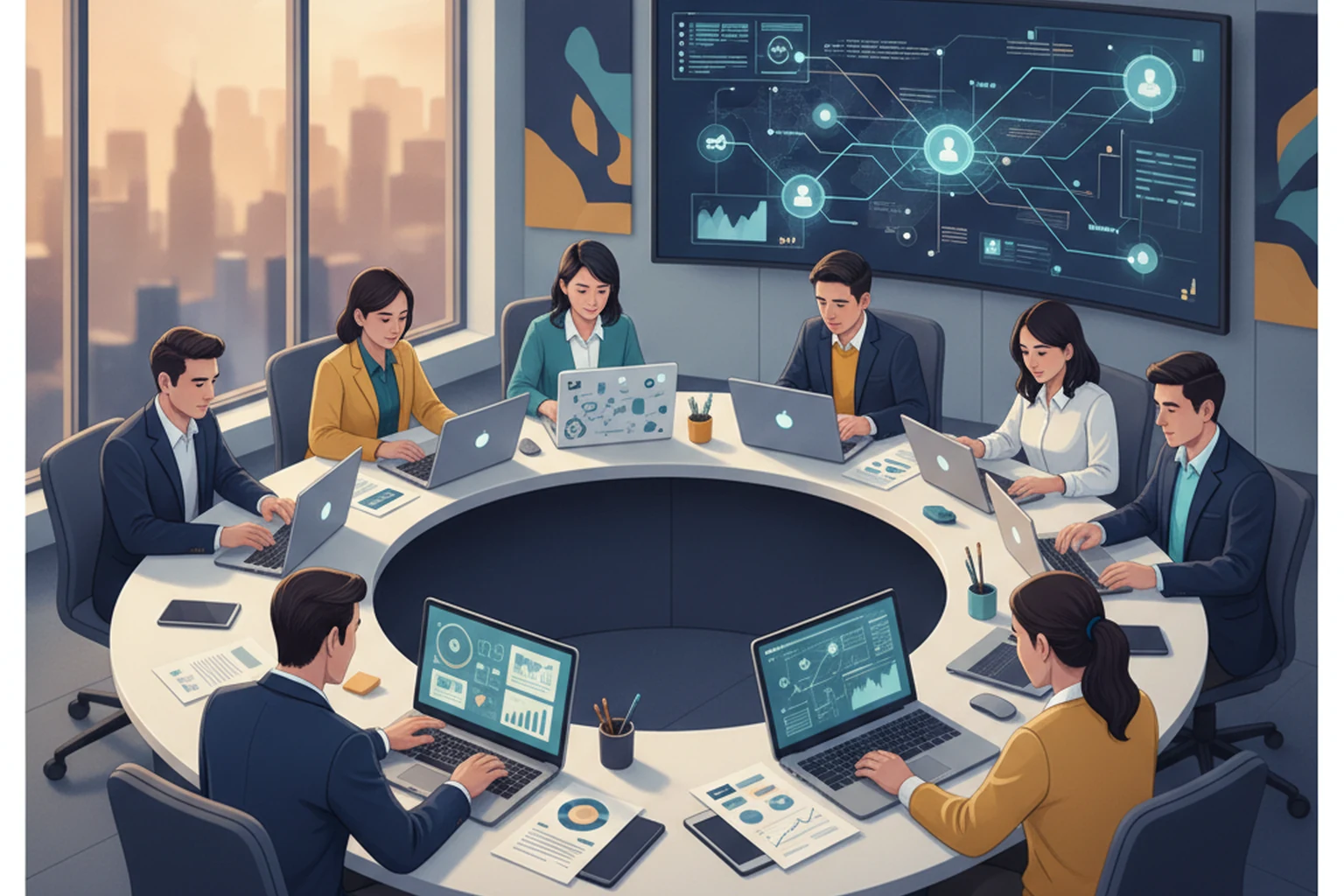 Research Brief: Website Design Operations Exception Aging Patterns editorial illustration