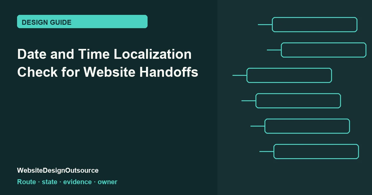 Visual guide for Date and Time Localization Check for Website Handoffs